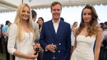 Edward olver, founder of british polo day with guests